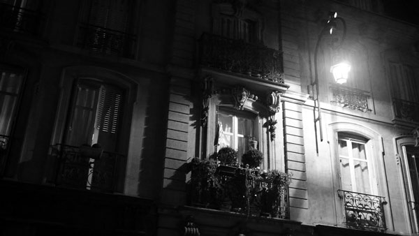 Fenster in der Nacht