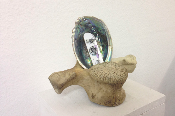 sculpture skate Skulptur